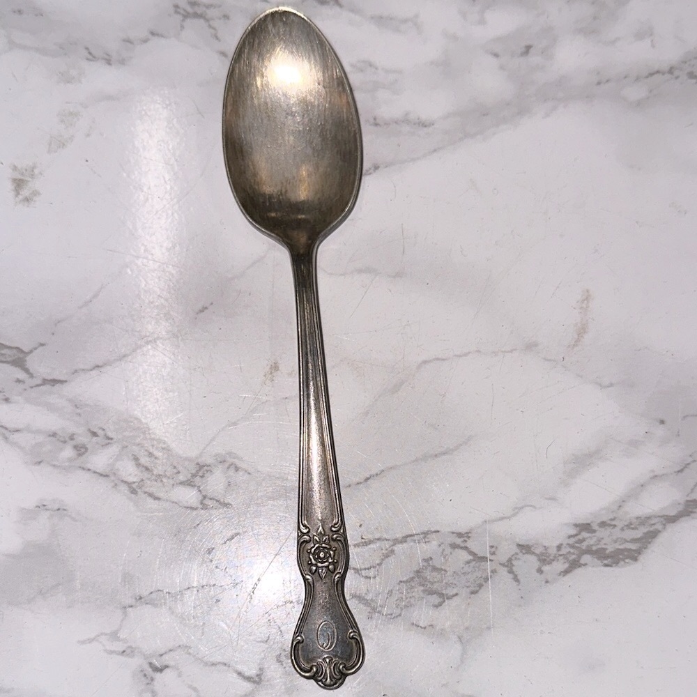 OLD COMPANY PLATE Elegant Silver Spoon